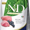 Корм для собак Farmina N&amp;D Dog Lamb &amp; Blueberry Adult Mini 7 кг