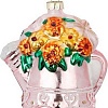 Елочная игрушка Inge's Christmas Figural Glass Ornaments. Лейка с цветами 64658H600