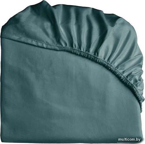 Постельное белье Primavelle 140х200 сатин Luxe на резинке 114311405-crL45 (бирюза)