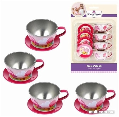 Набор игрушечной посуды Mary Poppins Карамель 453193