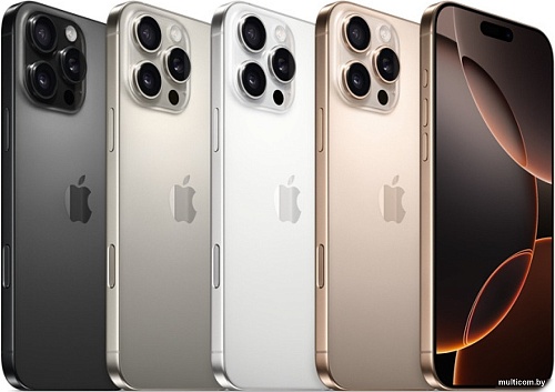 Смартфон Apple iPhone 16 Pro Max Dual SIM 512GB (черный титан)