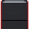 Тумба VMM Game Case 50 Black Red CS-2BKRD (черный/красный)