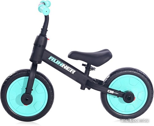 Детский велосипед Lorelli Runner 2 в 1 (бирюзовый)