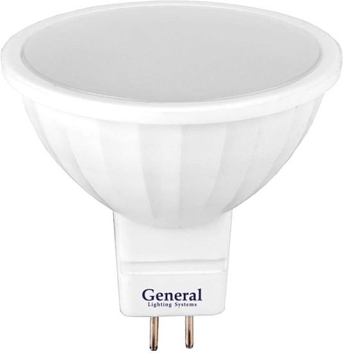 Светодиодная лампочка General Lighting GLDEN-MR16-B-7-230-GU5.3-3000