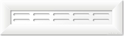 Декоративный экран Стильный дом Универсальная 60см (белый)