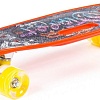 Скейтборд Полесье 89588 59 см (красный/желтый)