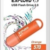 USB Flash Exployd 570 4GB (оранжевый)