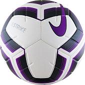Мяч Nike Strike Team SC3535-100 (4 размер, белый/фиолетовый/черный)
