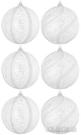 Елочная игрушка Elan Gallery Жемчужины на белом 970107