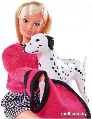Кукла Simba Steffi Love Штеффи на прогулке с далматинцем 5738053