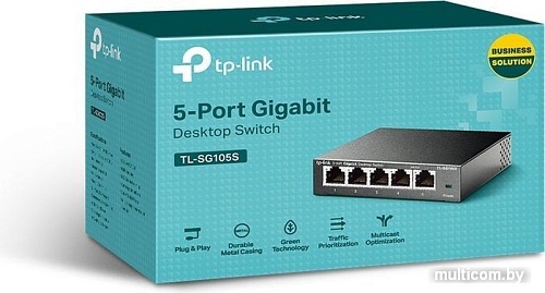 Неуправляемый коммутатор Tenda TL-SG105S