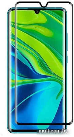 Защитное стекло Case Full Glue для Redmi Note 10 Pro (черный глянец)