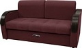 Диван Сириус Лидер-1 НПБ 185x110 (Eva 15 велюр темно-бордовый)