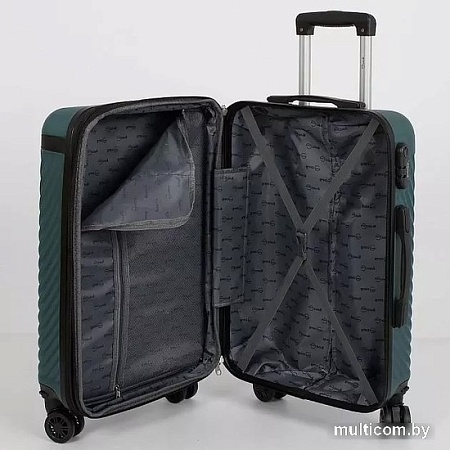 Чемодан-спиннер Grott 338-9108/5-22 (зеленый)