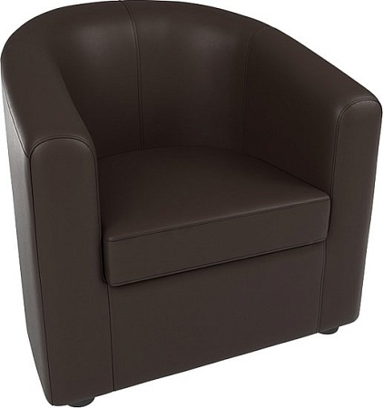 Интерьерное кресло Mebelico Норден 289 109066 (экокожа, коричневый)