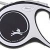Поводок-рулетка Flexi New Comfort L Tape 5 м (черный)