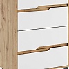 Комод ЭлиГард Eyva 4S (дуб вотан/белый)