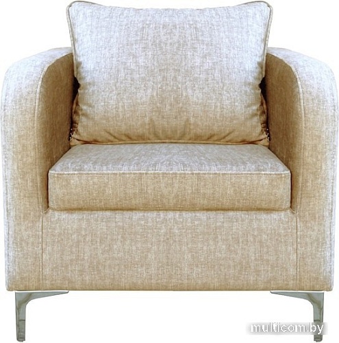 Интерьерное кресло Brioli Терзо (рогожка, J1 кремовый)