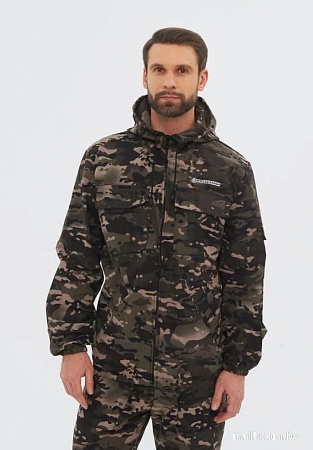 Костюм Huntsman Стрелок летний Сорочка смесовая Черный мультикам (р-р 48-50/170-176)