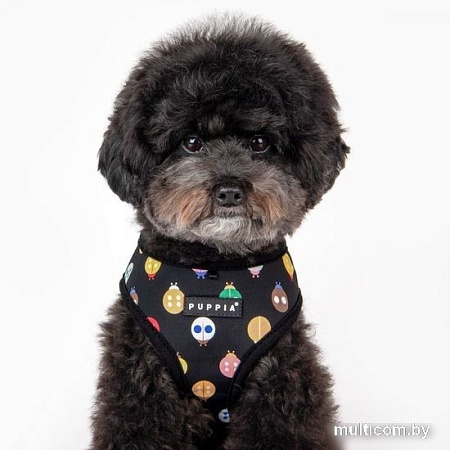 Шлейка-жилетка Puppia Lady Beetle-A PAWA-HA1957-BK-XL (черный)
