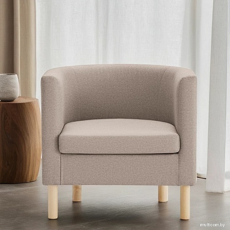 Интерьерное кресло Mio Tesoro Агата 351 (темно-бежевый 1176)