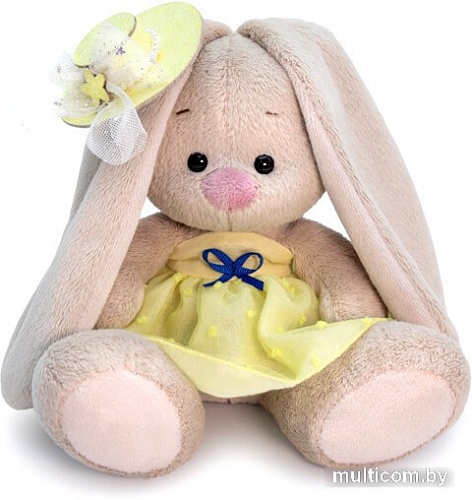 Классическая игрушка BUDI BASA Collection Зайка Ми в желтом сарафане SidX-368 (15 см)