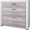 Комод Anrex Olivia 3S (вудлайн кремовый/дуб анкона)
