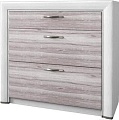 Комод Anrex Olivia 3S (вудлайн кремовый/дуб анкона)