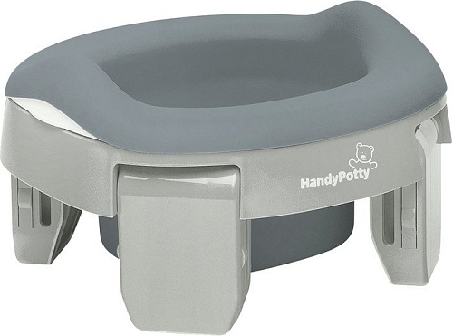 Дорожный горшок Roxy Kids HandyPotty 3 в 1 HP-255GG (серый)