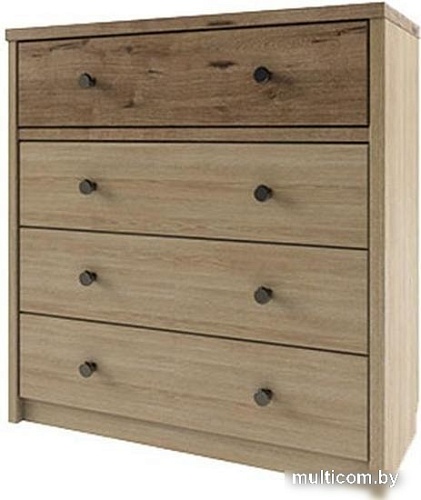 Комод Anrex Diesel 4S/D1 (дуб мадура/веллингтон)