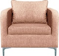 Интерьерное кресло Brioli Терзо (рогожка, J11 розовый)