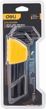 Набор ключей Deli DL232209H (9 предметов)