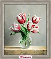 Алмазная мозаика Алмазная Живопись Распускающиеся тюльпаны АЖ-1209