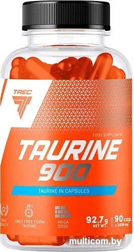 Аминокислоты Trec Nutrition Taurine 900 (90 капсул)