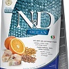 Сухой корм для собак Farmina N&amp;D Ocean Cod, Spelt, Oats &amp; Orange Adult Mini 800 г