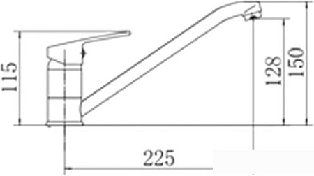 Смеситель Fashun A4816