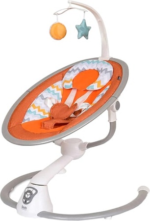 Шезлонг Nuovita Mistero MS3 (оранжевые горы)