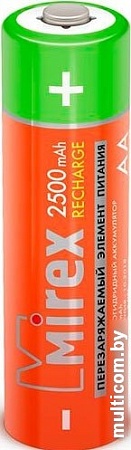 Аккумуляторы Mirex AA 2500mAh 4 шт HR6-25-E4