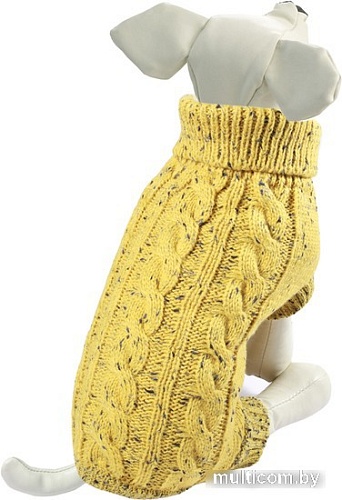 Свитер для животных Triol Косички 12271548 (XS, горчичный)