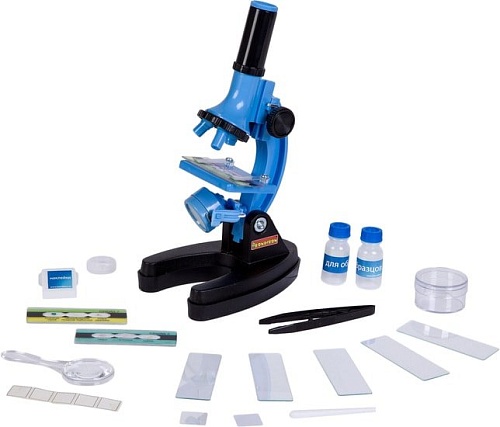 Детский микроскоп Bondibon Науки с Буки Микромир. 13 экспериментов ВВ2713