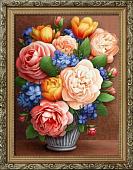 Алмазная мозаика Алмазная Живопись Ретро букет АЖ-1859