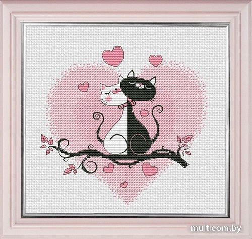 Набор для вышивания Овен Любовь это ... 1021