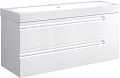 Belux Тумба под умывальник Стокгольм НП 120-02 (1, белый глянцевый)
