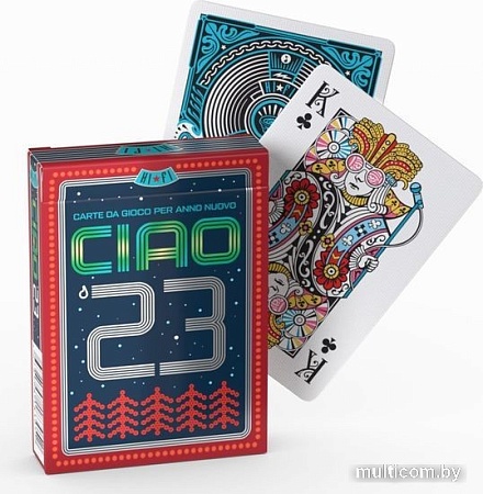 Игральные карты Картбюро Синкевича Hi-Fi Ciao 2023 MUSIC01-NY23