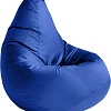 Кресло-мешок Kreslomeshki Груша Ekonom XL EG-110x80-SI (синий)