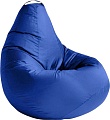 Кресло-мешок Kreslomeshki Груша Ekonom XL EG-110x80-SI (синий)