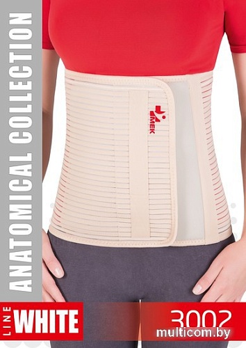 Бандаж абдоминальный MEK 3002 (XXL, бежевый)