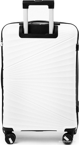 Чемодан-спиннер Pride РР-9702 (L, белый)