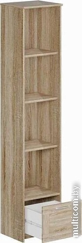 Стеллаж Mio Tesoro Сириус 1 ящик 39x190 2.02.07.130.3 (сонома)