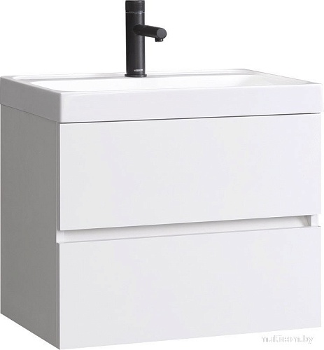 Belux Тумба под умывальник Тоскана НП 60-02 (1, белый глянцевый)